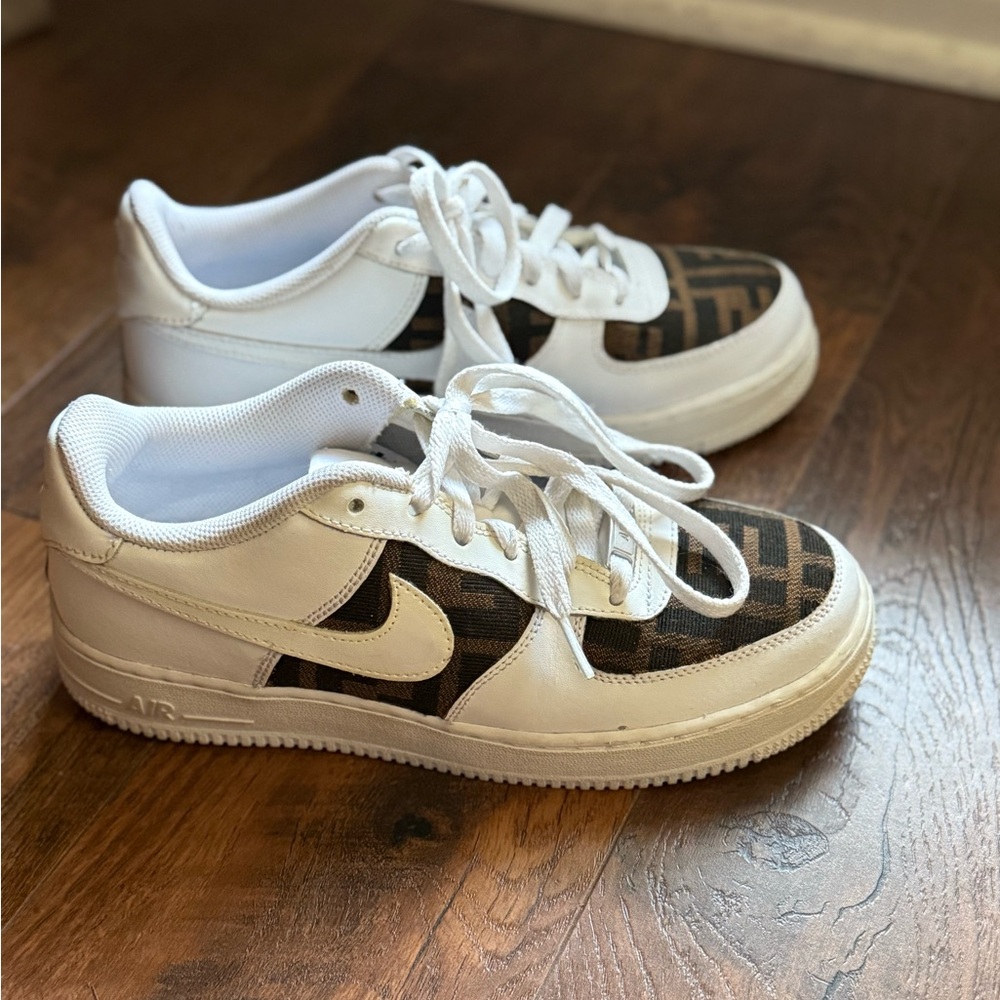 Nike af1 custom fendi